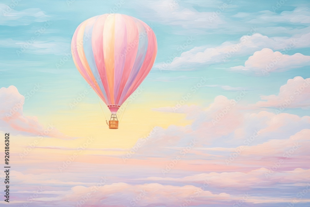 Balloon in the sky backgrounds aircraft vehicle. Balloon in the sky backgrounds aircraft vehicle.