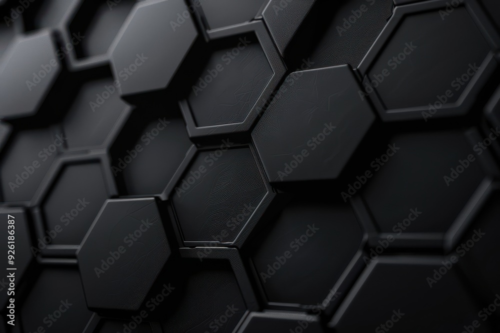 Futuristic Honeycomb Texture Design