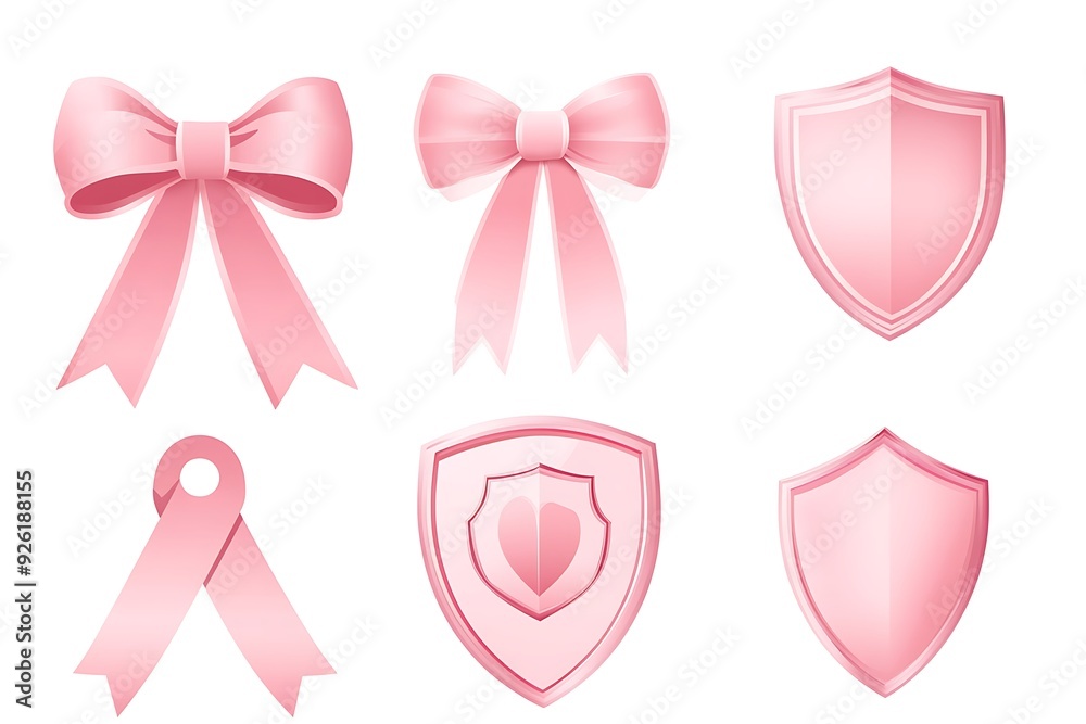 breast cancer awareness month concept. breast cancer awareness month concept.