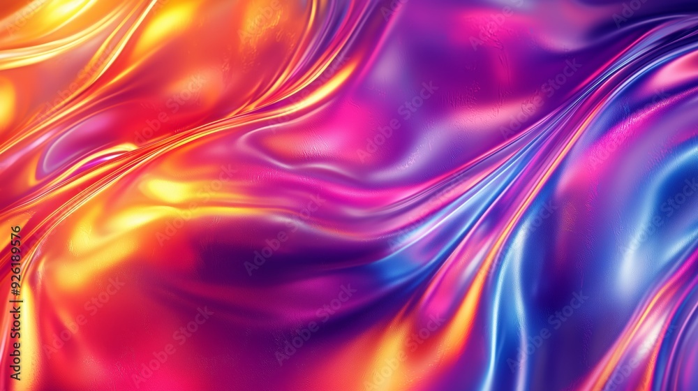 Abstract digital art showcasing fluid, gradient-like forms in soft, yet vibrant hues of purple, pink, blue, and orange, creating a smooth flow. Abstract digital art showcasing fluid, gradient-like forms in soft, yet vibrant hues of purple, pink, blue, and orange, creating a smooth flow.