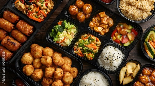 Delicious Bento Box Feast photo