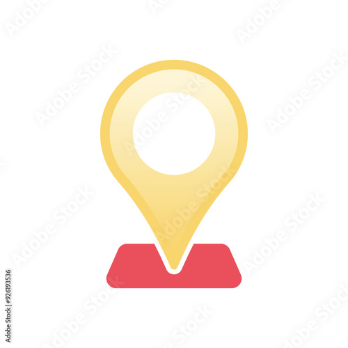 Running Location vector icon