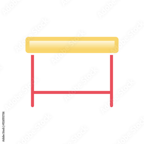 Hurdle vector icon