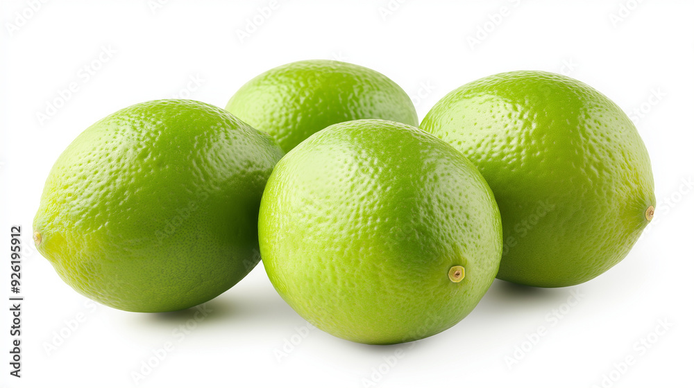 lime fruit isolated on white background lime fruit isolated on white background