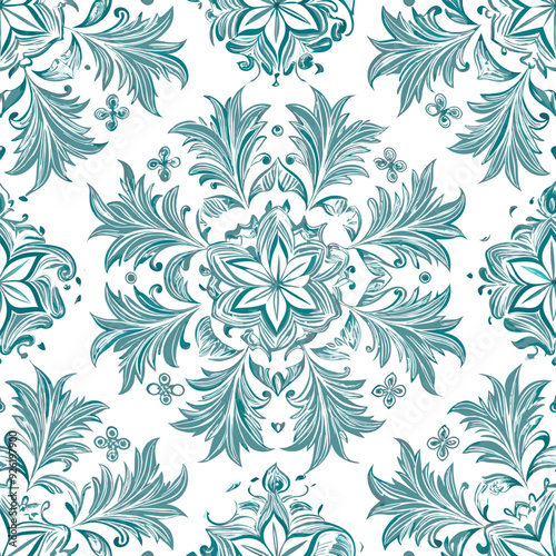 Floral Textile Pattern for dress