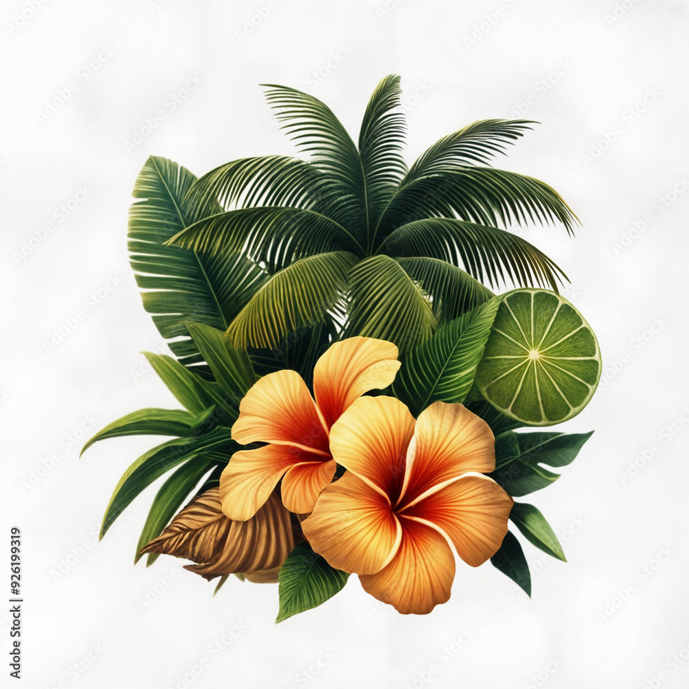 Obraz premium tropical palm tree