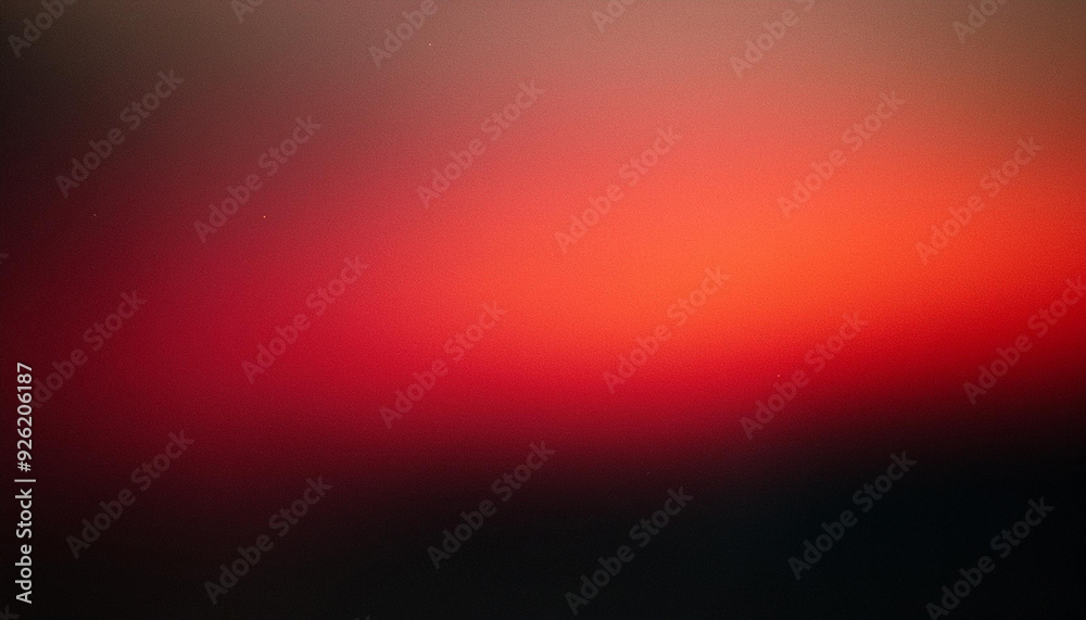 Soft Gradient of a Vibrant Red Orange Fading Smoothly into Dark Shadows Below. Dreamy Abstract Landscape Evoking Warmth and Calm. Banner Poster Background Wallpaper With Copy Space Soft Gradient of a Vibrant Red Orange Fading Smoothly into Dark Shadows Below. Dreamy Abstract Landscape Evoking Warmth and Calm. Banner Poster Background Wallpaper With Copy Space