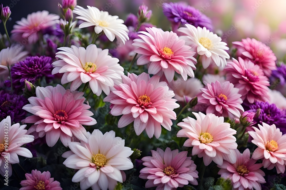 pink and white chrysanthemum pink and white chrysanthemum