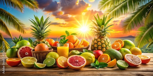 Vibrant StillLife TropicalBliss WarmGlow FreshHarvest MorningDelight CitrusBreeze ExoticEscape SunKissedFusion FruitopiaSymphony SummerVibesOnly photo