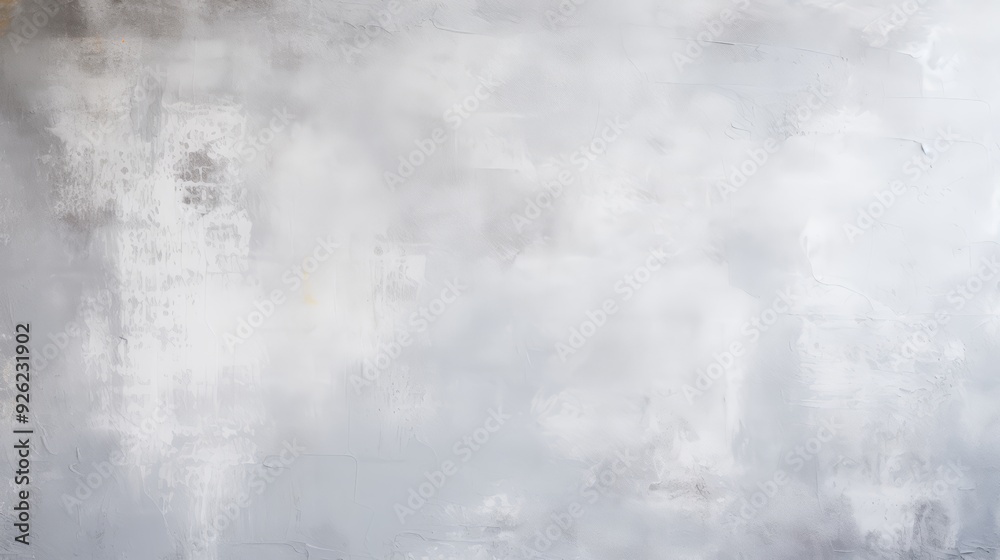 Grey textured background with white and light grey abstract brushstrokes. Grey textured background with white and light grey abstract brushstrokes.