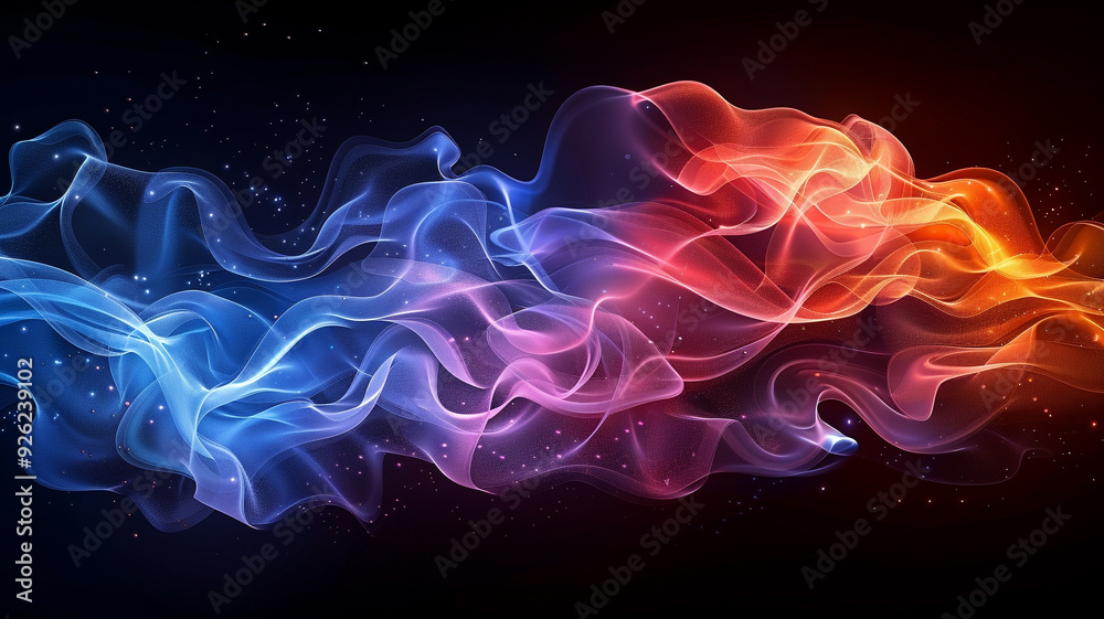 Obraz premium abstract fire background