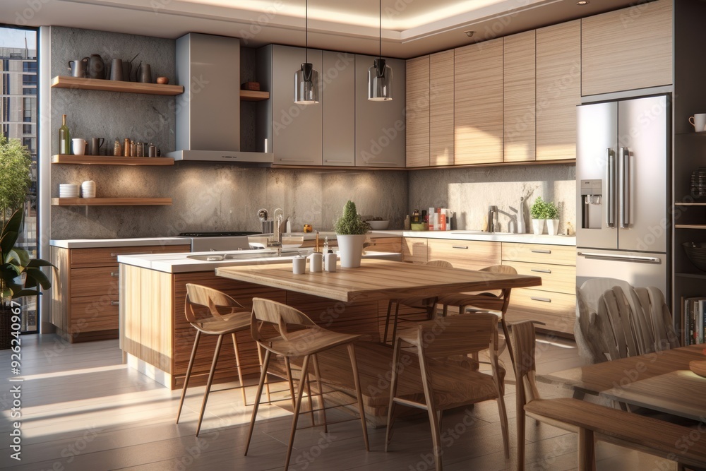 Kitchen refrigerator architecture furniture Kitchen refrigerator architecture furniture