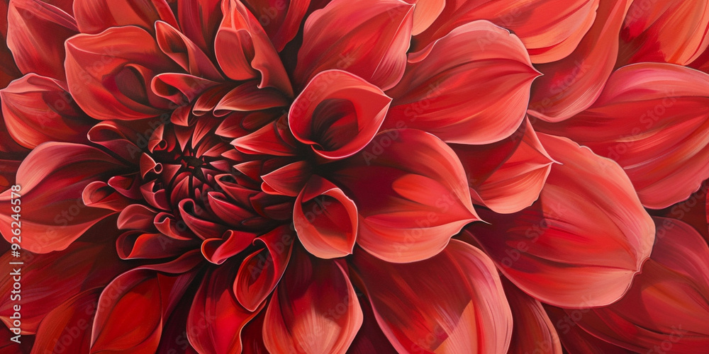 Detailed close up of a large red flower perfect for nature and floral themes
Detailed close up of a large red flower perfect for nature and floral themes