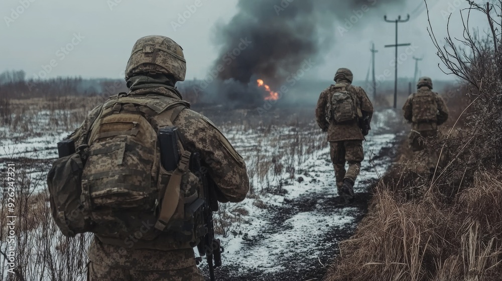 Ukrainian forces successfully repelling a Russian military offensive Ukrainian forces successfully repelling a Russian military offensive