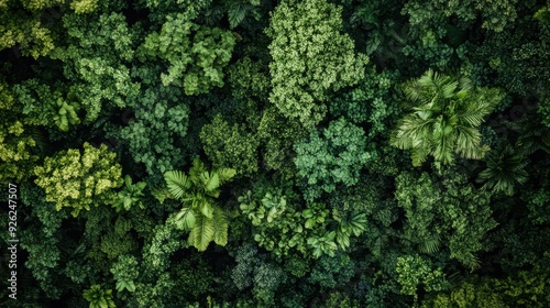 Lush greenery blankets the forest floor, highlighting the vibrant life thriving in this untouched ecosystem