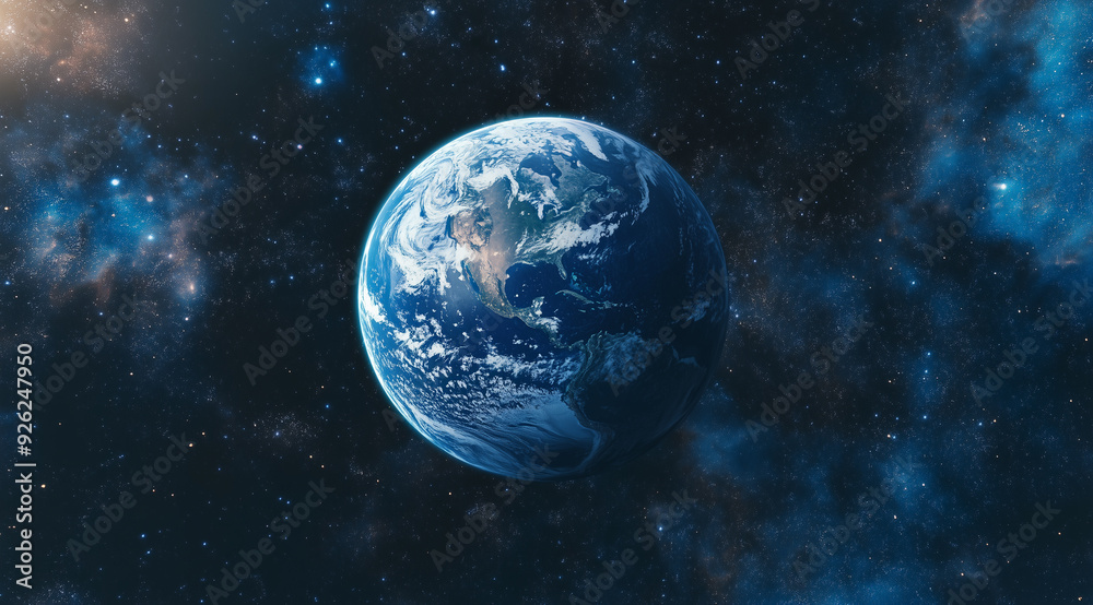 Stunning 3D Earth Planet Visualization in 5K Resolution - Digital Space Art with Realistic Details Stunning 3D Earth Planet Visualization in 5K Resolution - Digital Space Art with Realistic Details
