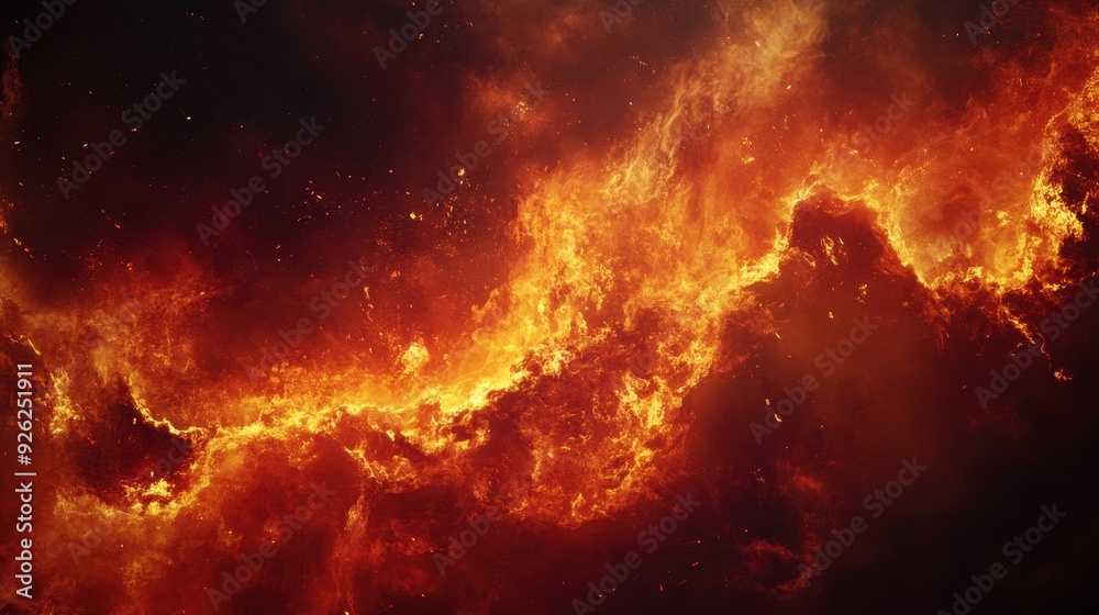 A dynamic and vibrant depiction of flames and fire, showcasing intense heat and energy. A dynamic and vibrant depiction of flames and fire, showcasing intense heat and energy.