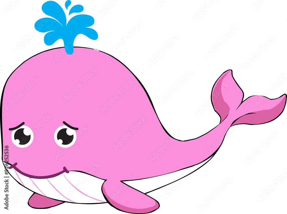 cute whale cartoon, sea animal cute whale cartoon, sea animal