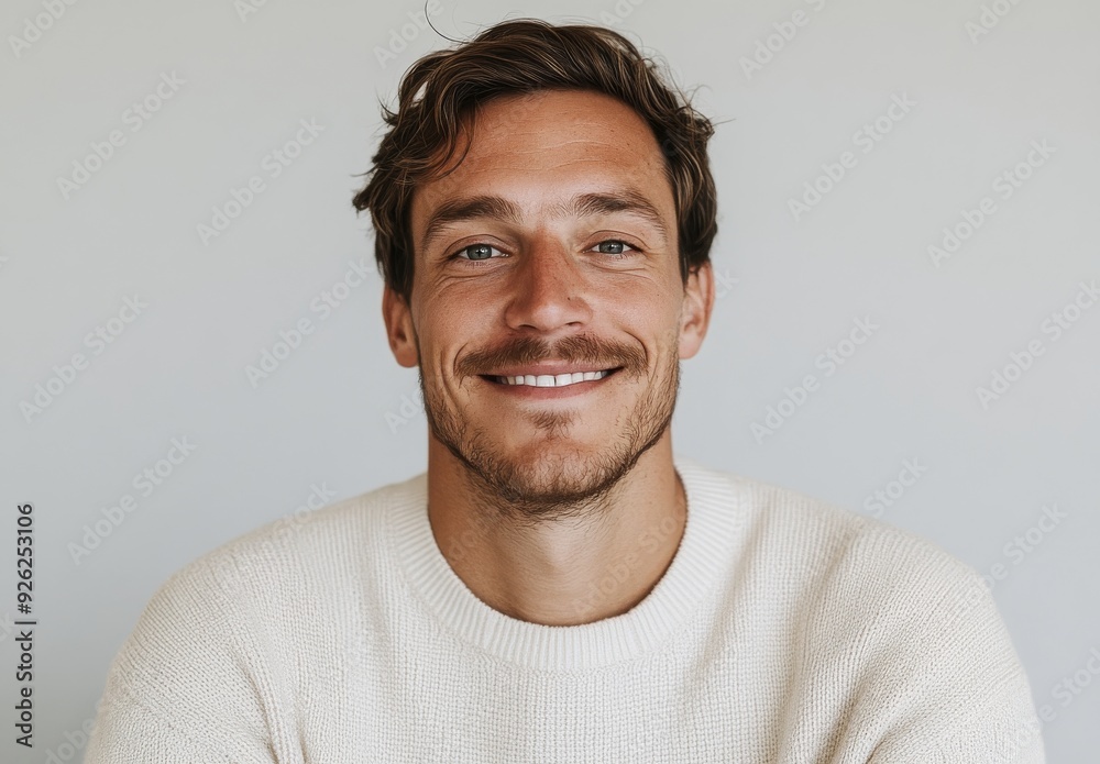 Confident and Authentic: A portrait of a handsome young man with a warm smile, radiating confidence and authenticity. His relaxed posture and genuine expression create a sense of approachability Confident and Authentic: A portrait of a handsome young man with a warm smile, radiating confidence and authenticity. His relaxed posture and genuine expression create a sense of approachability