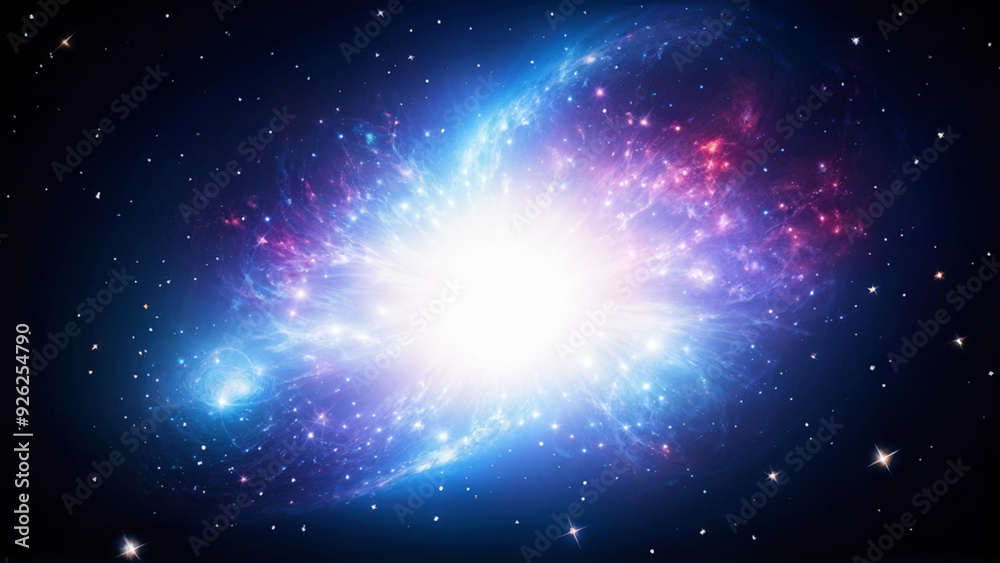 Bright Starry Pattern with Cosmic Glow Bright Starry Pattern with Cosmic Glow