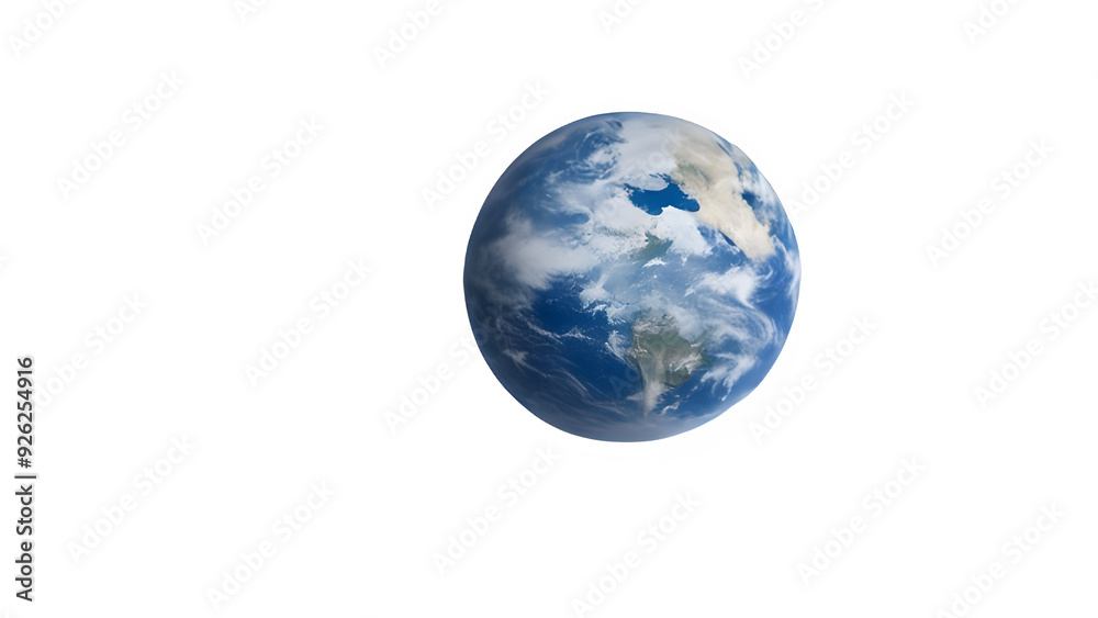 Fototapeta premium wind storm frozen earth planet