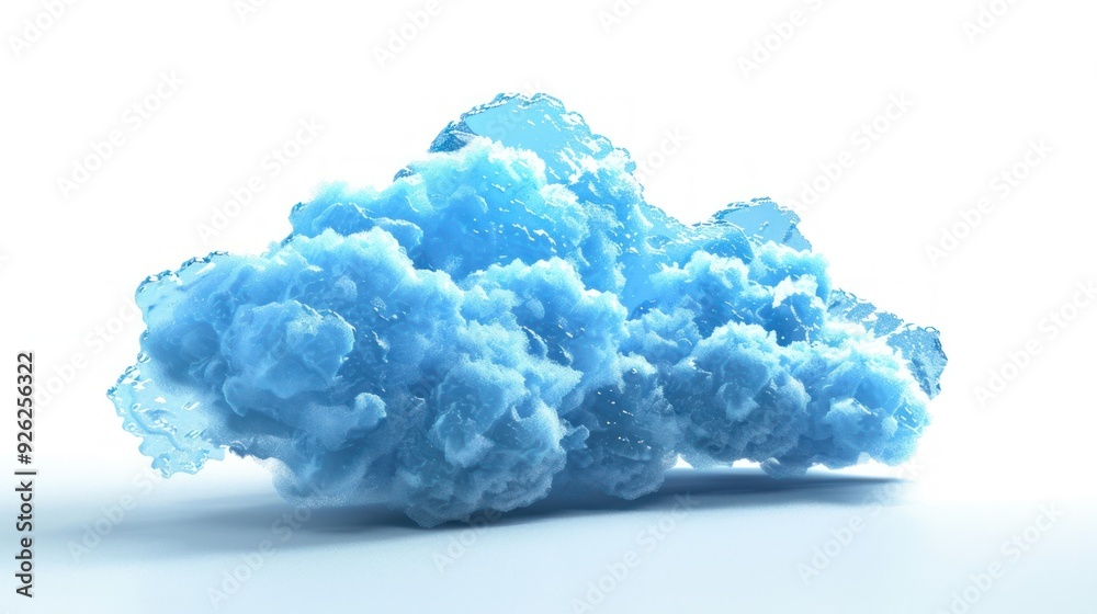 Abstract Cloud Rendered in 3D Abstract Cloud Rendered in 3D