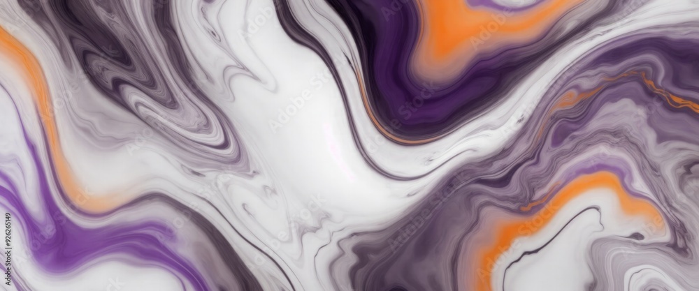 Abstract mix of Gray, orange, and purple blending seamlessly marble background Abstract mix of Gray, orange, and purple blending seamlessly marble background