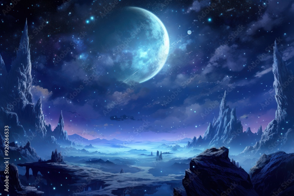 Universe landscape astronomy outdoors. Universe landscape astronomy outdoors.