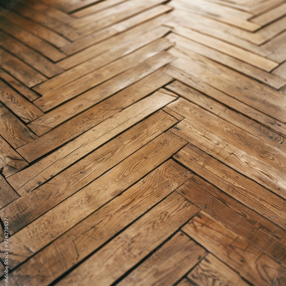 A rustic wooden parquet floor with a rich, dark finish beneath natural lighting, highlighting the intricate patterns and texture. A rustic wooden parquet floor with a rich, dark finish beneath natural lighting, highlighting the intricate patterns and texture.
