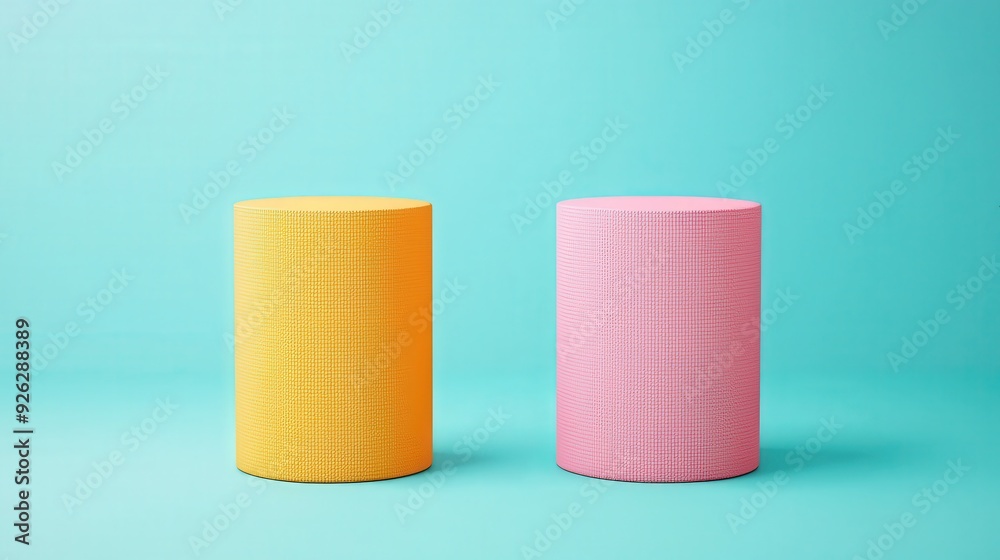 Competitive analysis, side-by-side comparison charts, 3D illustration on a white background. Competitive analysis, side-by-side comparison charts, 3D illustration on a white background.