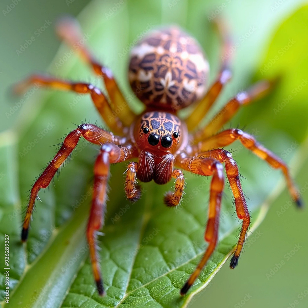 A spider ,realistic photo generated by AI A spider ,realistic photo generated by AI
