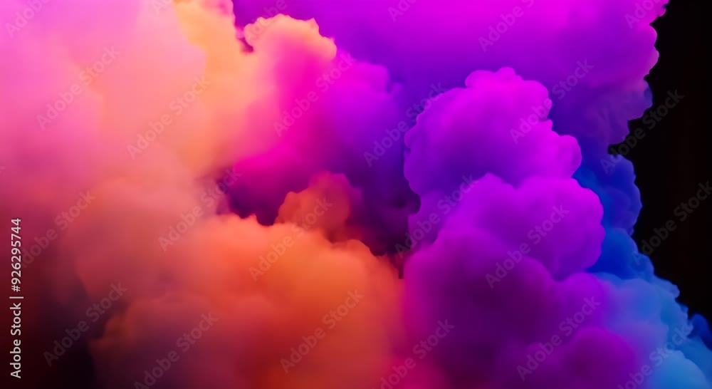 The graceful blend of colorful smoke creates a vibrant and ethereal visual that captivates the attention of the viewer The graceful blend of colorful smoke creates a vibrant and ethereal visual that captivates the attention of the viewer