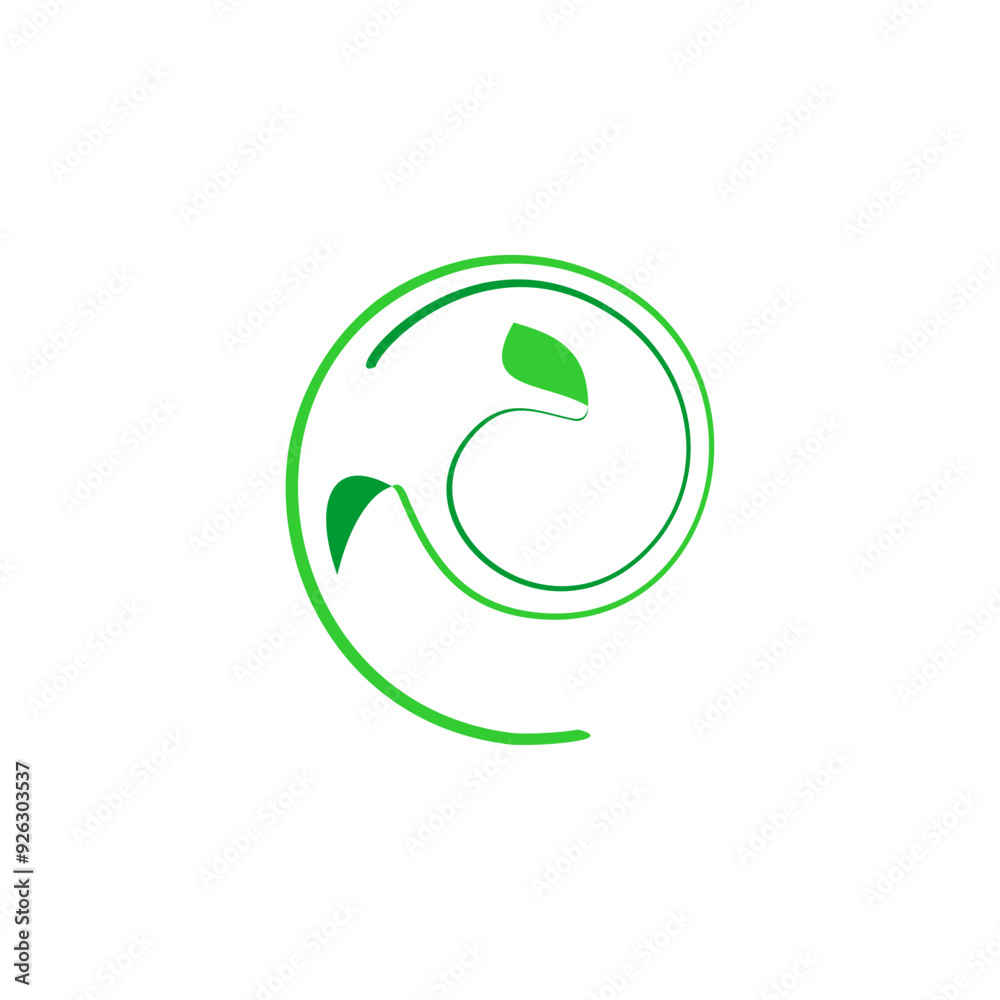 organic natural bio herb eco plant leaf logo vector organic natural bio herb eco plant leaf logo vector