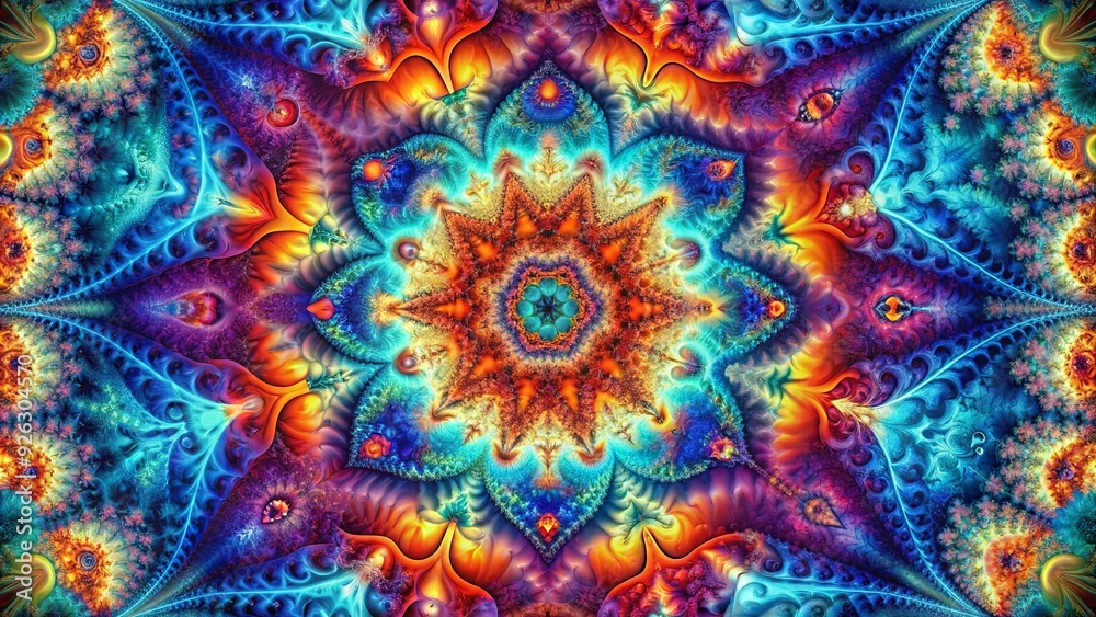 Abstract fractal pattern resembling a mesmerizing kaleidoscope design, fractal, abstract, pattern, geometry, digital Abstract fractal pattern resembling a mesmerizing kaleidoscope design, fractal, abstract, pattern, geometry, digital