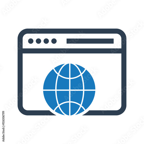 Browser web site icon