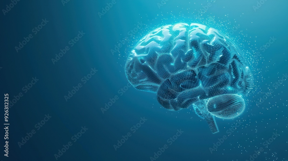 Abstract Brain Illustration Abstract Brain Illustration