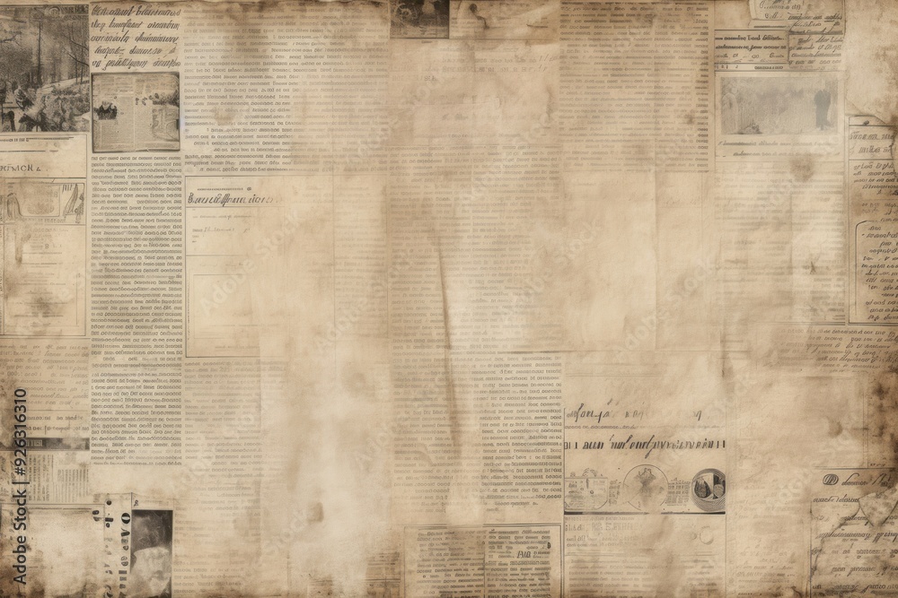 Naklejka premium Money resolutions newspaper backgrounds document.