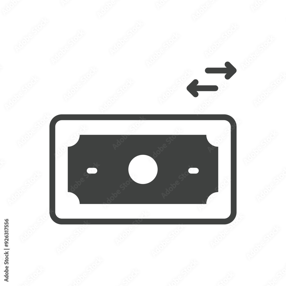 Obraz premium Transaction vector icon