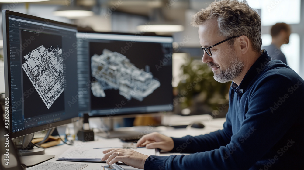 Engineers Utilizing BIM (Building Information Modeling) Software Engineers Utilizing BIM (Building Information Modeling) Software