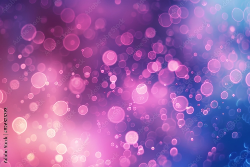 Abstract Pink and Blue Bokeh Abstract Pink and Blue Bokeh