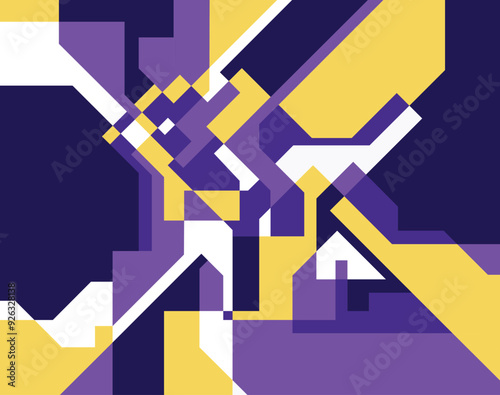 Abstract futuristic backgro...