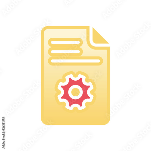 Content Management vector icon