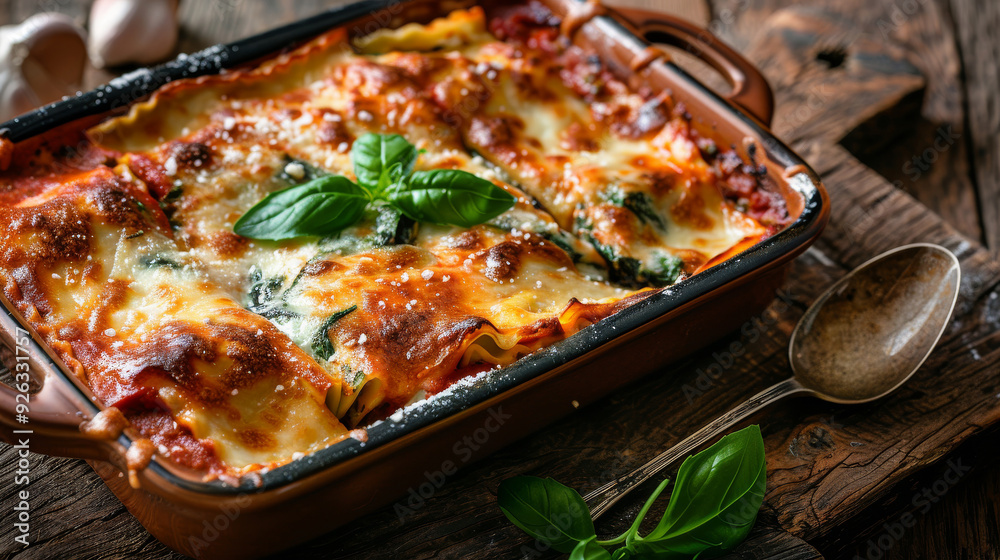 Comforting Spinach & Ricotta Cannelloni: Homemade Pasta with Creamy Spinach-Ricotta Filling