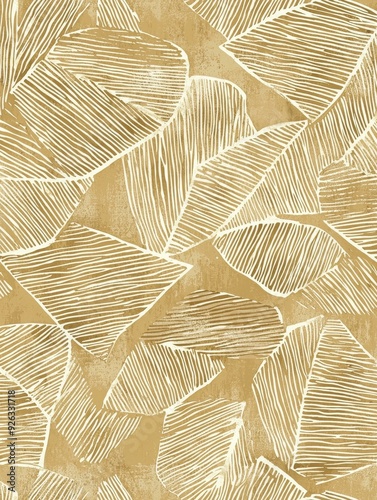 Vibrant Textured Wallpaper Pattern with Organic Geometric Style and Random Pantone Colors Japanese Bohemian Nordic Boho Woodblock Prints for Modern Interior Decor