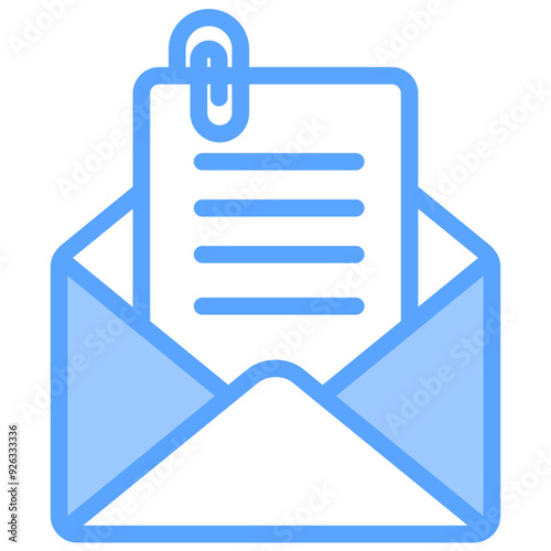 Mail Attachment Icon
