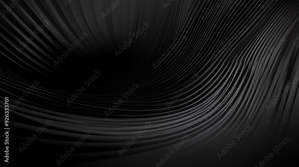 Abstract Black Wavy Lines Background Abstract Black Wavy Lines Background