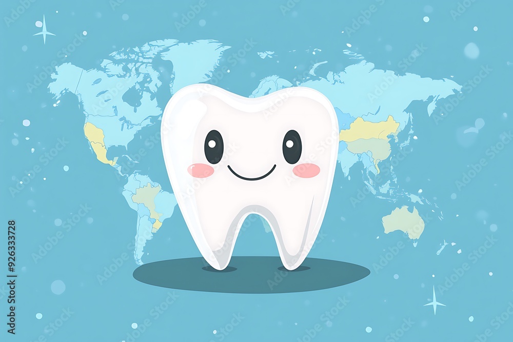 Smilling happy tooth Smilling happy tooth
