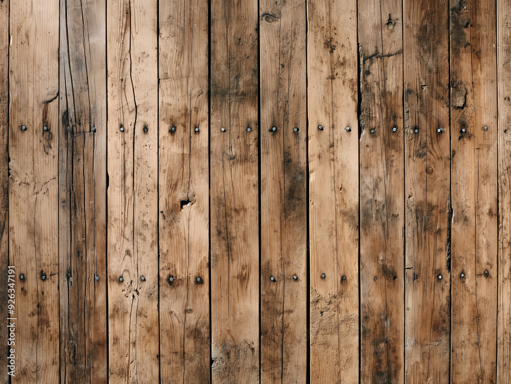 Naklejka premium Brown Wood Texture