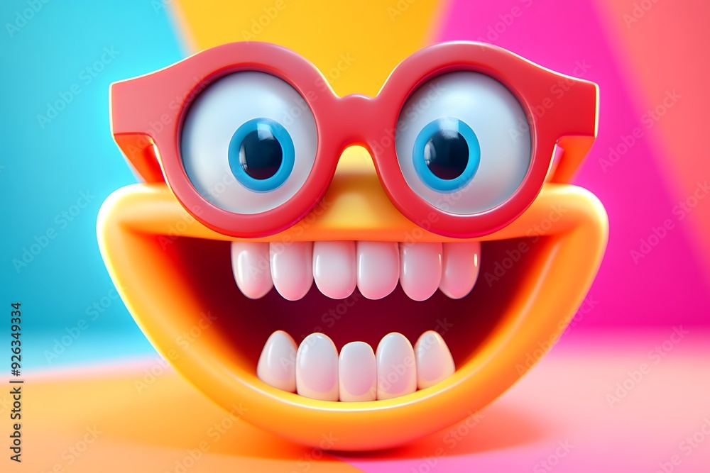 World smile day illustration. World smile day illustration.