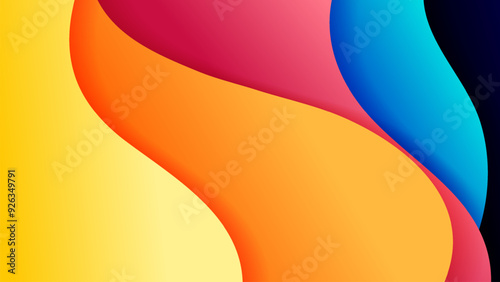 Vector background with soft gradient color on background .Vector background for wallpaper. Eps 10